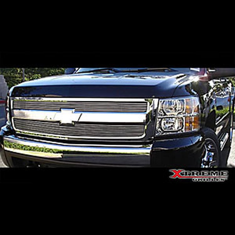 Classic Billet Grille 2007-2011 Chevy Silverado 1500 2 Pc.
