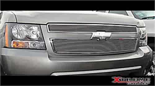 Quick-Fit Billet Grille 2007-2011 Chevy Avalanche, Suburban & Tahoe 2 Pc.