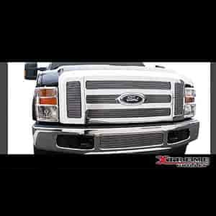 Quick-Fit Billet Grille 2008-2009 Ford F-250 Super Duty 2008-2010 Ford F-350 Super Duty