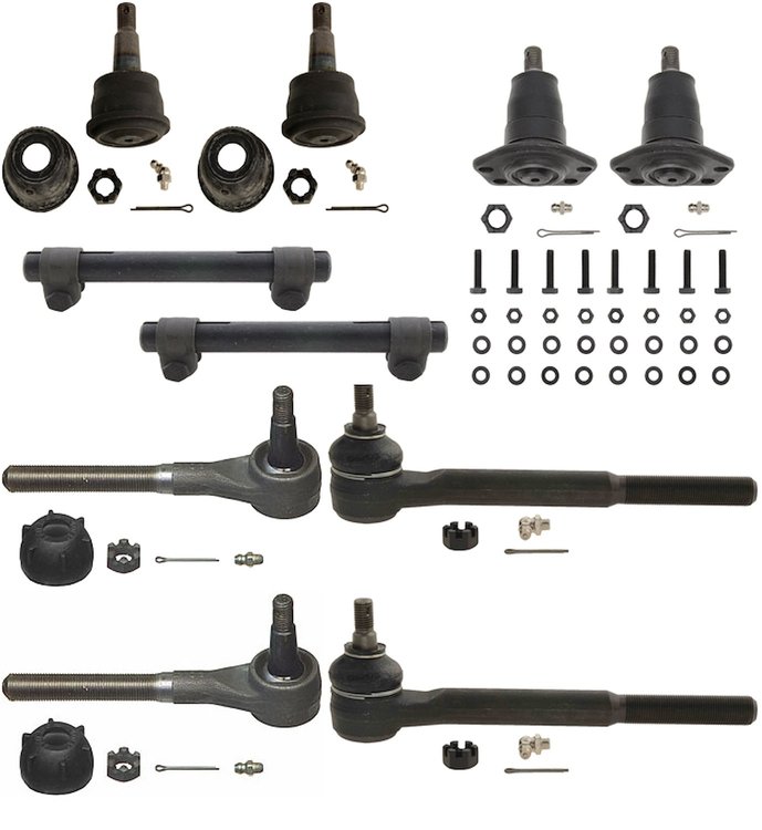 PKGDEAL004K Front End Rebuild Kit Fits 1968-1969 GM F-Body, 1968-1974 GM X-Body