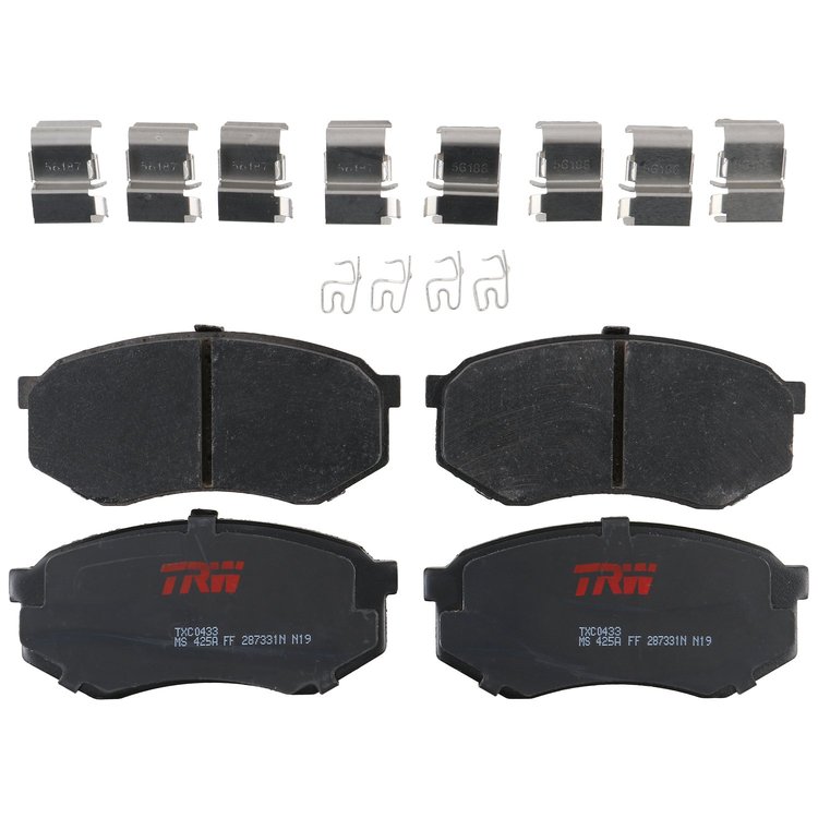 TXC0433 Ultra-Series Disc Brake Pad Set for Toyota Cressida 1992-1990, Pickup 1991-1989, Tacoma 2004-1995, Position: Front