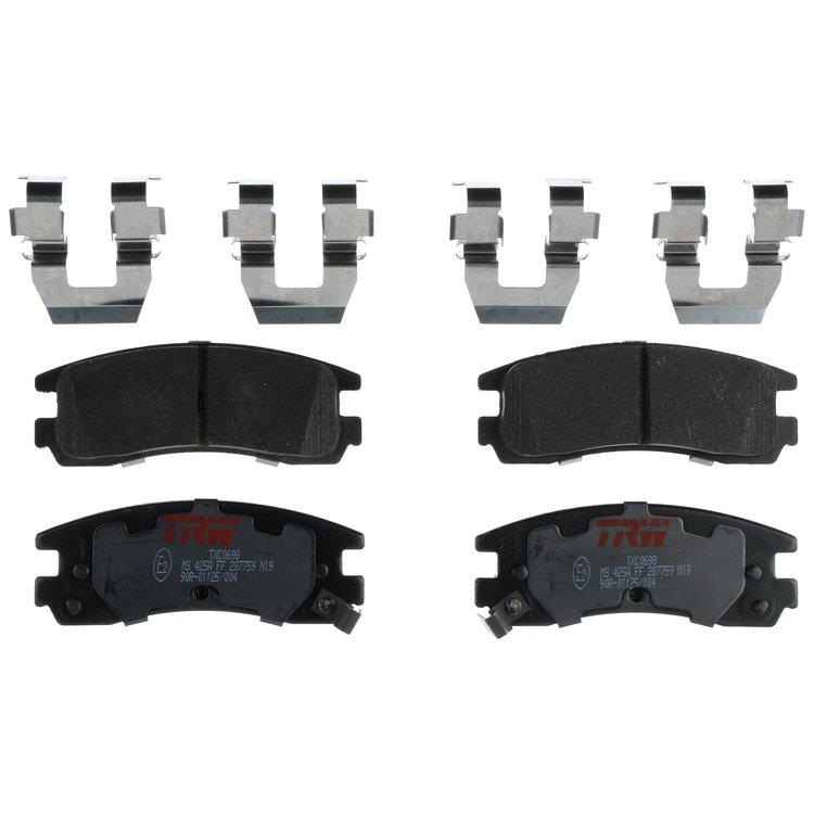 TXC0698 Ultra-Series Disc Brake Pad Set for Select GM Models, Position: Rear