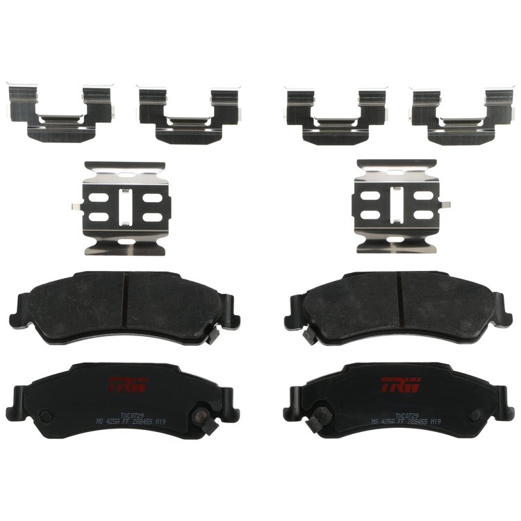 TXC0729 Ultra-Series Disc Brake Pad Set for Select GM Models, Position: Rear