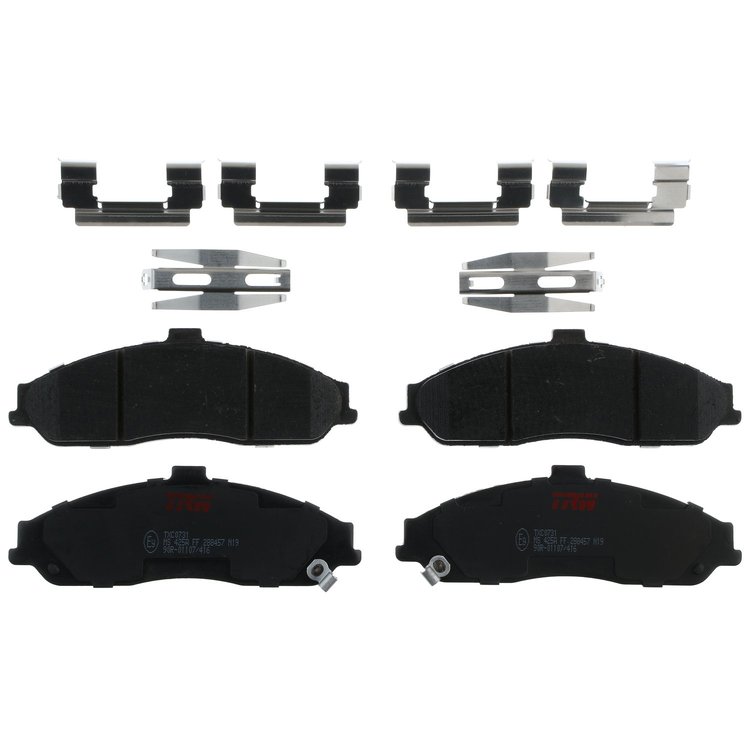 TXC0731 Ultra-Series Disc Brake Pad Set for Cadillac XLR 2009-04, Chevy Corvette 2013-197, Pontiac GTO 2006-05, Position: Front