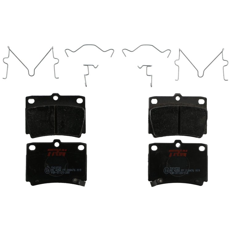 TXC0733 Ultra-Series Disc Brake Pad Set for Mitsubishi Montero Sport 2004-1997, Position: Rear