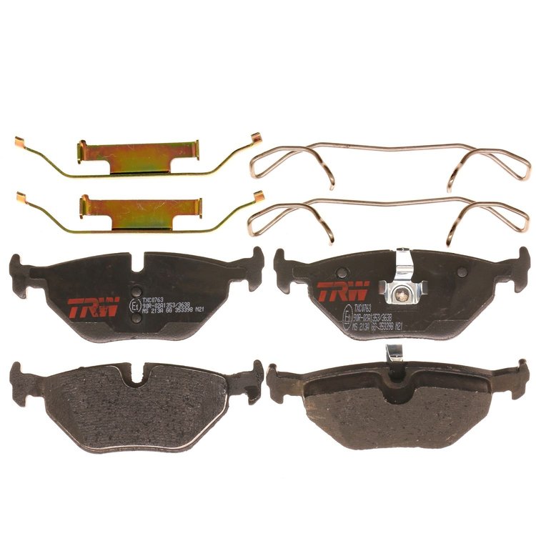 TXC0763 Ultra-Series Disc Brake Pad Set for Select BMW Models, Position: Rear