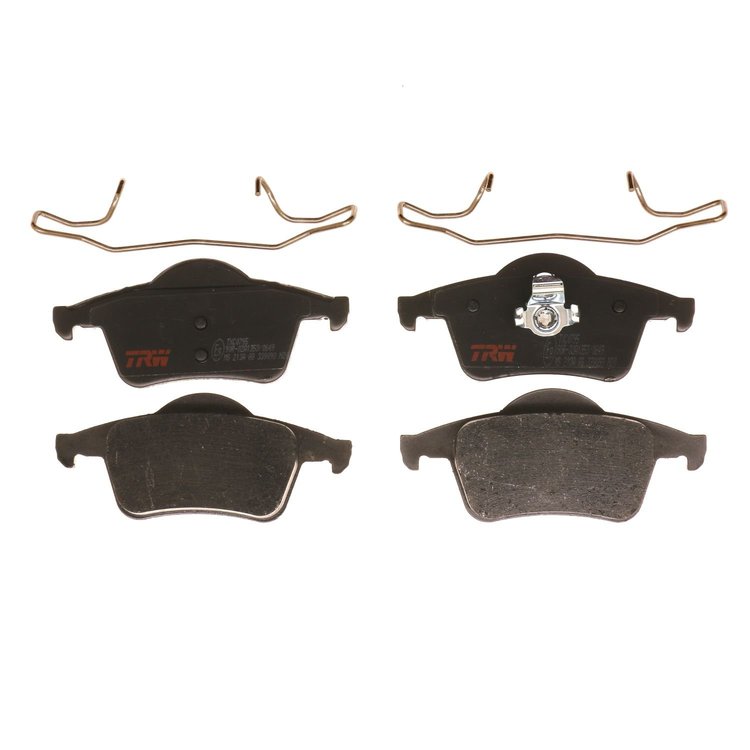 TXC0795 Ultra-Series Disc Brake Pad Set for Volvo S60 2009-2001, S80 2006-1999, V70 2007-2000, XC70 2007-2003, Position: Rear