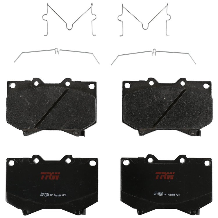 TXC0812 Ultra-Series Disc Brake Pad Set for Toyota Sequoia 2002-2001, Tundra 2003-2000, Position: Front