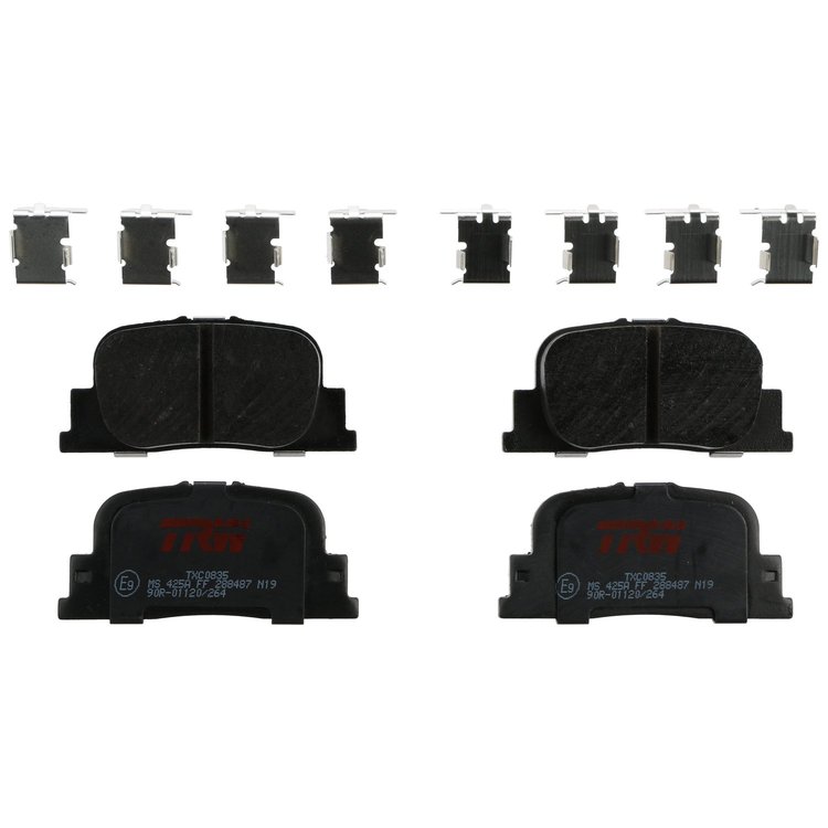 TXC0835 Ultra-Series Disc Brake Pad Set for Lexus ES300 2001-2000, Scion tC 2010-2005, Toyota Camry 2001-2000, Position: Rear