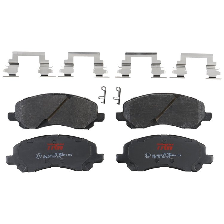 TXC0866 Ultra-Series Disc Brake Pad Set for Select Mopar Models, Position: Front