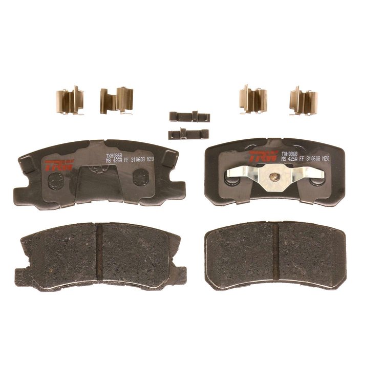 TXC0868 Ultra-Series Disc Brake Pad Set for Select Mopar Models, Position: Rear