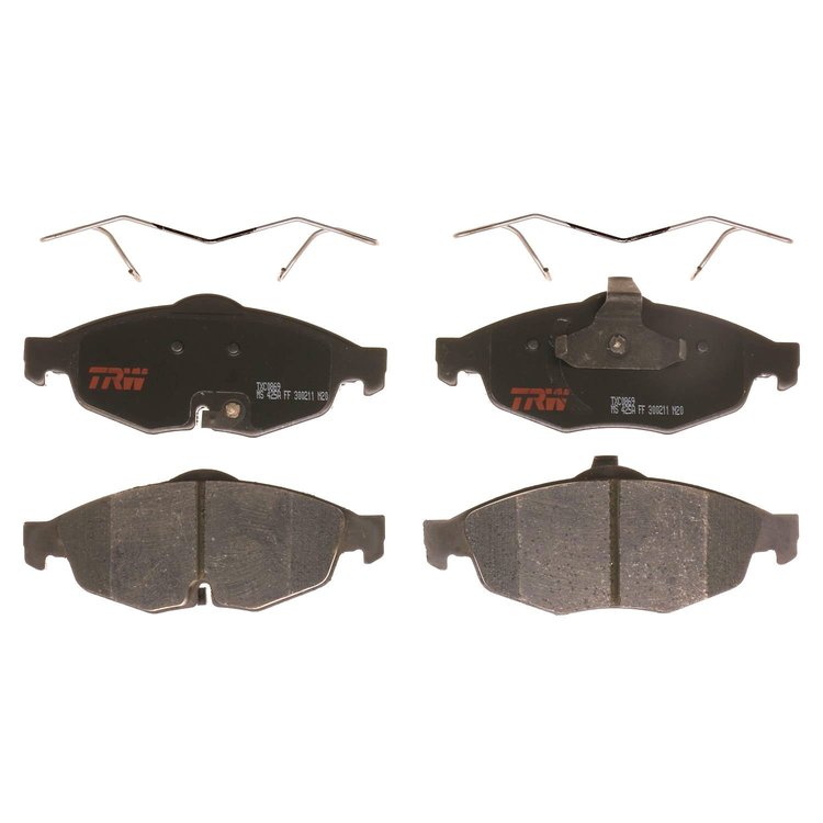 TXC0869 Ultra-Series Disc Brake Pad Set for Chrysler Sebring/Dodge Stratus 2006-2001, Mitsubishi Lancer 2012, Position: Front