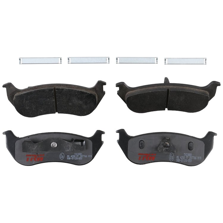 TXC0881 Ultra-Series Disc Brake Pad Set for Ford Explorer 2004-2002, Mercury Mountaineer 2004-2002, Position: Rear