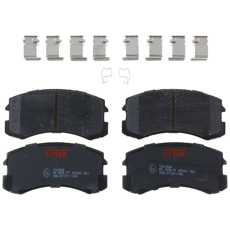 TXC0904 Ultra-Series Disc Brake Pad Set for Mitsubishi Lancer 2007-2002, Position: Front