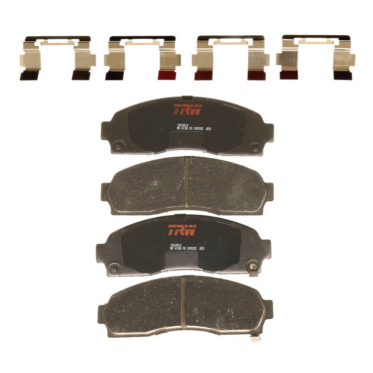 TXC0913 Ultra-Series Disc Brake Pad Set for Chevrolet Equinox 2006-05, Pontiac Torrent 2006, Saturn Vue 2007-02, Position: Front
