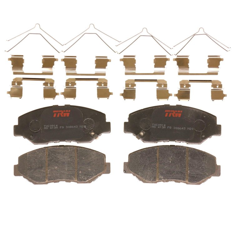 TXC0914 Ultra-Series Disc Brake Pad Set for Select Acura/Honda Models, Position: Front