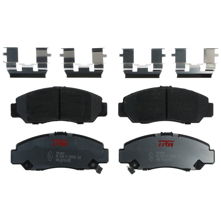 TXC0959 Ultra-Series Disc Brake Pad Set for Acura CSX 2011-2006, Honda Accord 2007-2003, Position: Front