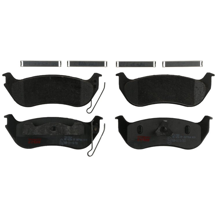 TXC0964 Ultra-Series Disc Brake Pad Set for Jeep Liberty 2003, Wrangler 2004-2003, Position: Rear