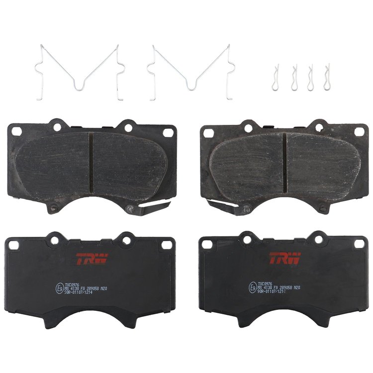 TXC0976 Ultra-Series Disc Brake Pad Set for Select Lexus/Toyota/Scion Models, Position: Front