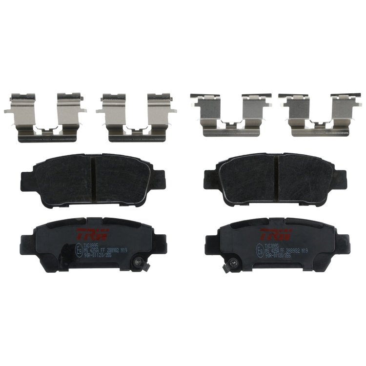 TXC0995 Ultra-Series Disc Brake Pad Set for Toyota Sienna 2010-2004, Position: Rear