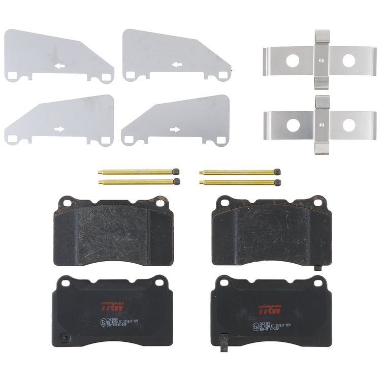 TXC1050 Ultra-Series Disc Brake Pad Set for Select GM Models, Position: Front