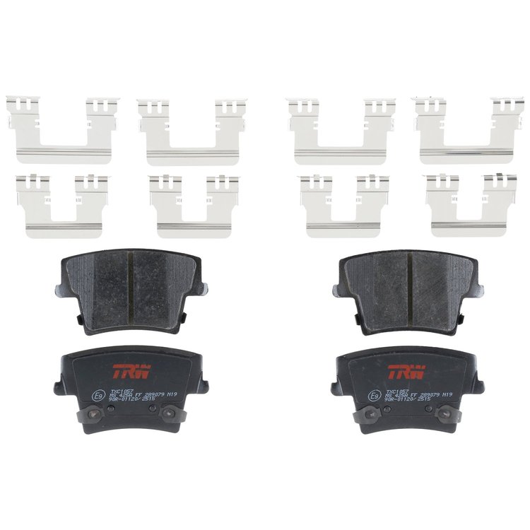 TXC1057 Ultra-Series Disc Brake Pad Set for Select Mopar Models, Position: Rear