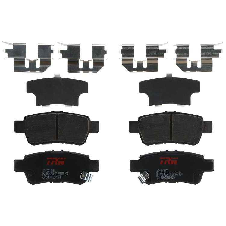 TXC1088 Ultra-Series Disc Brake Pad Set for Honda Odyssey 2010-2005, Position: Rear