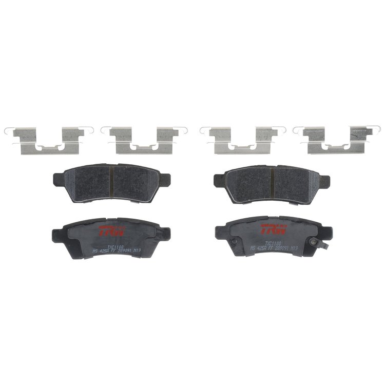 TXC1100 Ultra-Series Disc Brake Pad Set for Select Infiniti/Nissan Models, Position: Rear