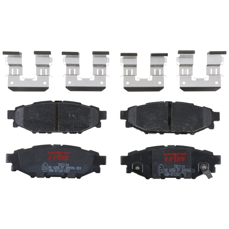 TXC1114 Ultra-Series Disc Brake Pad Set for Select Subaru Models, Position: Rear