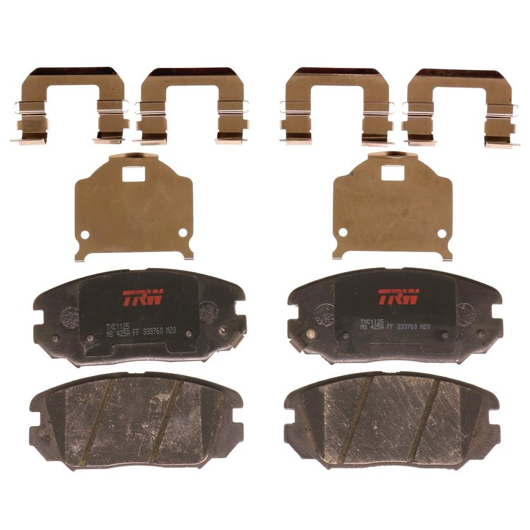 TXC1125 Ultra-Series Disc Brake Pad Set for 2010-06 Hyundai Sonata, 2011-06 Hyundai Azera, 2009-07 Kia Amanti , Position: Front