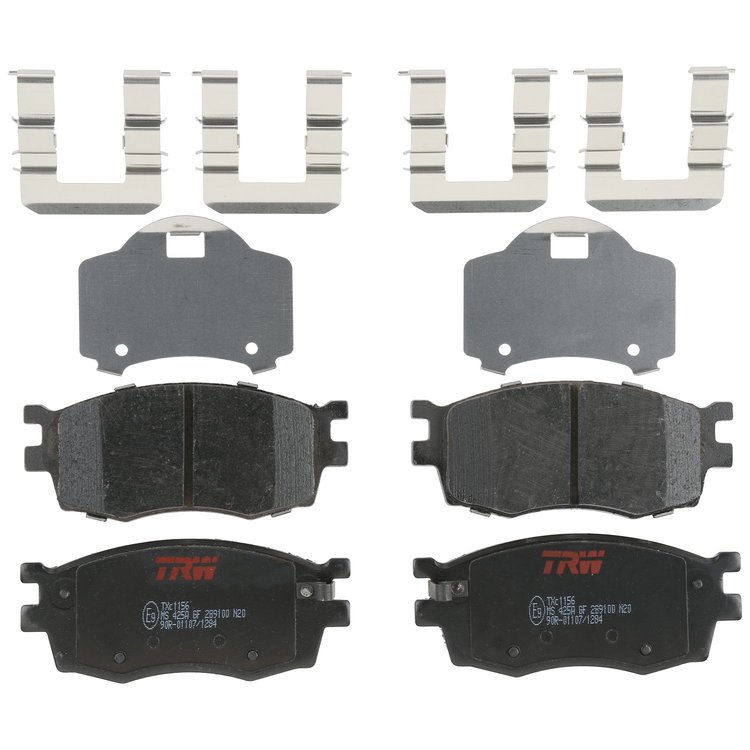 TXC1156 Ultra-Series Disc Brake Pad Set for Hyundai Accent 2011-2006, Kia Rio 2011-2006, Rio5 2011-2006, Position: Front