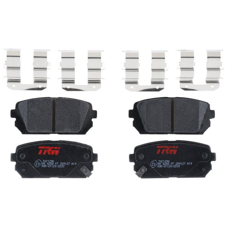 TXC1296 Ultra-Series Disc Brake Pad Set for Kia Rondo 2012-2007, Position: Rear