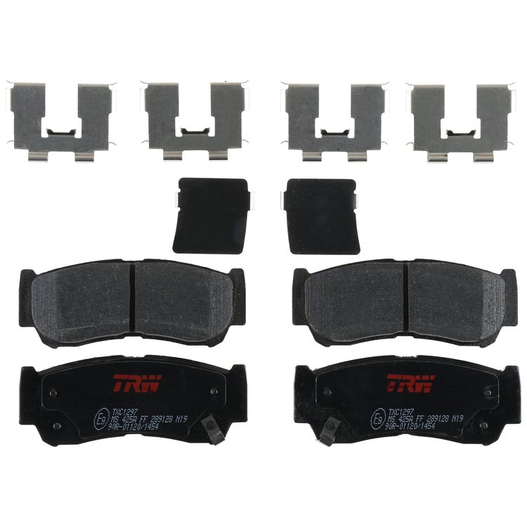 TXC1297 Ultra-Series Disc Brake Pad Set for Hyundai Santa Fe 2009-2007, Position: Rear