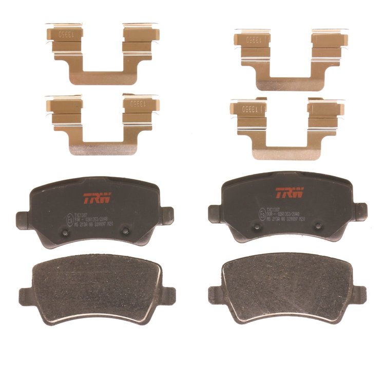 TXC1307 Ultra-Series Disc Brake Pad Set for Select Volvo Models, Position: Rear