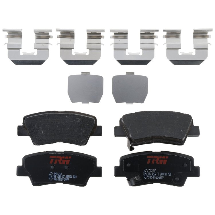 TXC1313 Ultra-Series Disc Brake Pad Set for Kia Amanti 2009-2007, Position: Rear