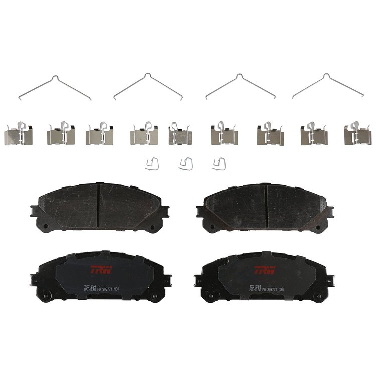 TXC1324 Ultra-Series Disc Brake Pad Set for Select Lexus/Toyota/Scion Models, Position: Front