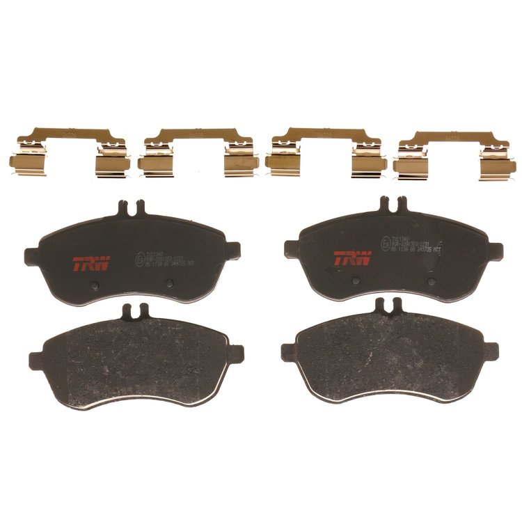 TXC1340 Ultra-Series Disc Brake Pad Set for Mercedes-Benz C250 2015-2010, C300 2012-2008, SLK250 2015-2012, Position: Front