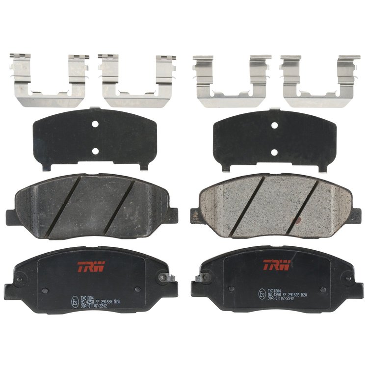 TXC1384 Ultra-Series Disc Brake Pad Set for Hyundai Genesis 2011-2009, Position: Front
