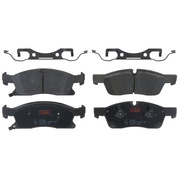 TXC1455 Ultra-Series Disc Brake Pad Set for Dodge Durango 2015-2011, Jeep Grand Cherokee 2015-2011, Position: Front