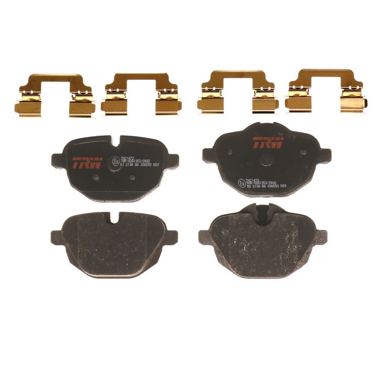TXC1473 Ultra-Series Disc Brake Pad Set for Select BMW Models, Position: Rear