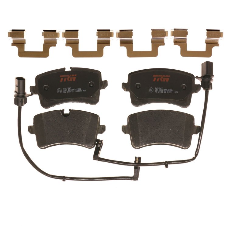 TXC1547 Ultra-Series Disc Brake Pad Set for Select Audi/Volkswagen Models, Position: Rear