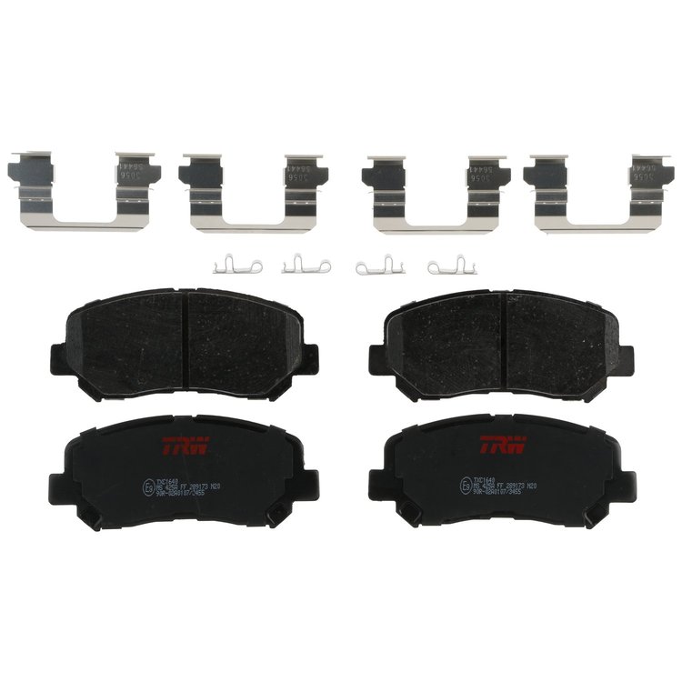 TXC1640 Ultra-Series Disc Brake Pad Set for Chrysler 200 2015, Dodge Dart 2016-2013, Jeep Cherokee 2014, Position: Front