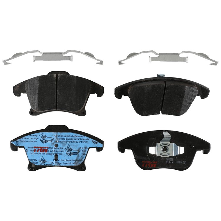 TXC1653 Ultra-Series Disc Brake Pad Set for Ford Fusion 2016-2013, Lincoln MKZ 2016-2013, Position: Front