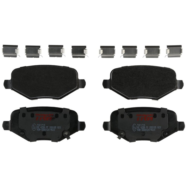 TXC1719 Ultra-Series Disc Brake Pad Set for Select Mopar Models, Position: Rear