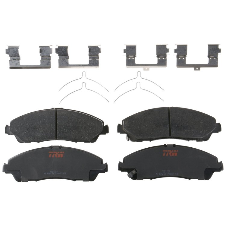 TXC1723 Ultra-Series Disc Brake Pad Set for Acura MDX 2016-2014, Honda Pilot 2016, Position: Front