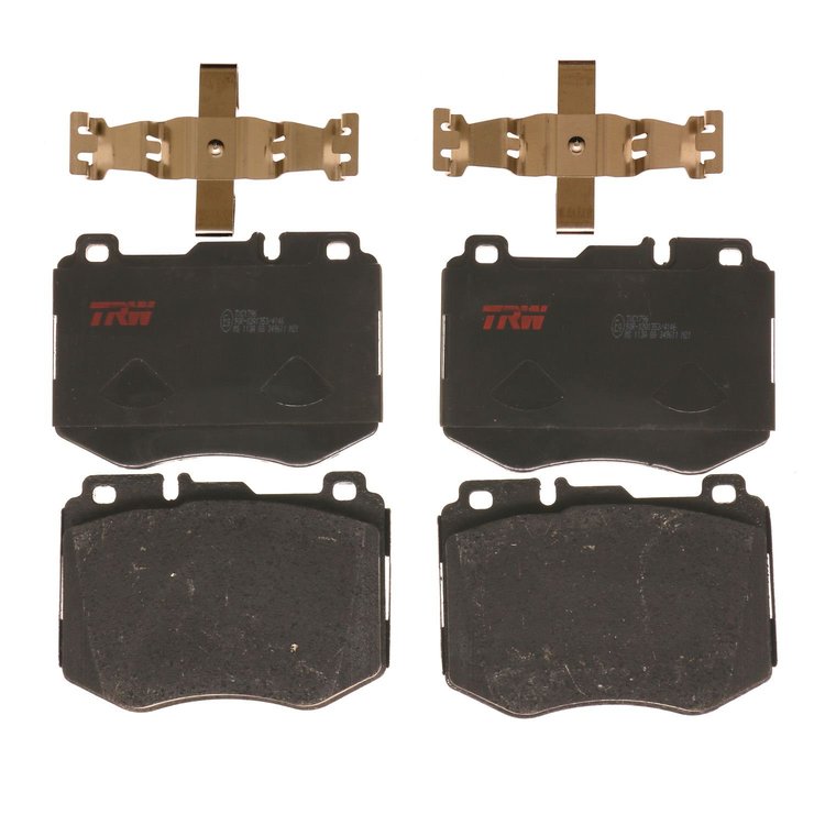 TXC1796 Ultra-Series Disc Brake Pad Set for Mercedes-Benz C300 2017-15, C350e 2018-16, C400 2015, GLC300 2016, Position: Front