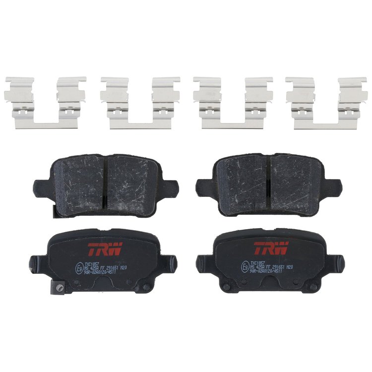 TXC1857 Ultra-Series Disc Brake Pad Set for 2016 Chevrolet Volt, Position: Rear
