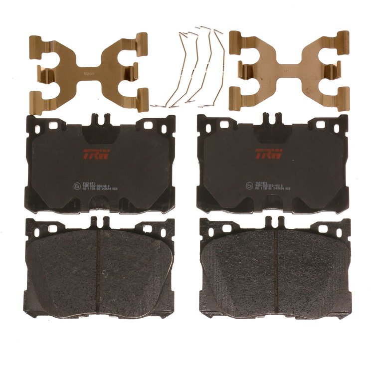 TXC1871 Ultra-Series Disc Brake Pad Set for 2020-2017 Mercedes-Benz C43 AMG, Position: Front