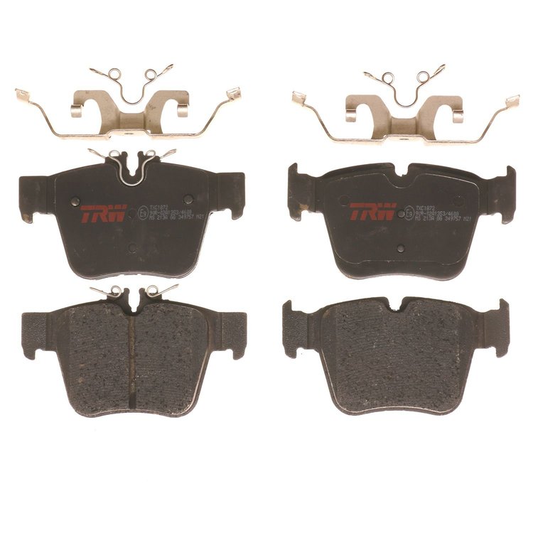 TXC1872 Ultra-Series Disc Brake Pad Set for Mercedes-Benz C43 AMG/GLC43 AMG 2019-17, C450 AMG 2016, GLC300 2016, Position: Rear