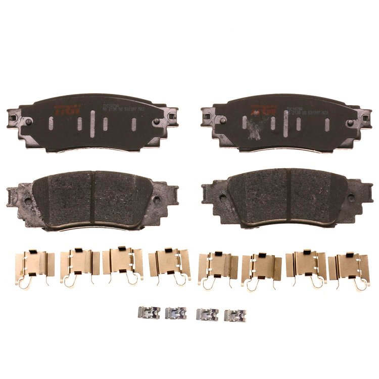TXC1879A Ultra-Series Disc Brake Pad Set for Select Lexus/Toyota/Scion Models, Position: Rear